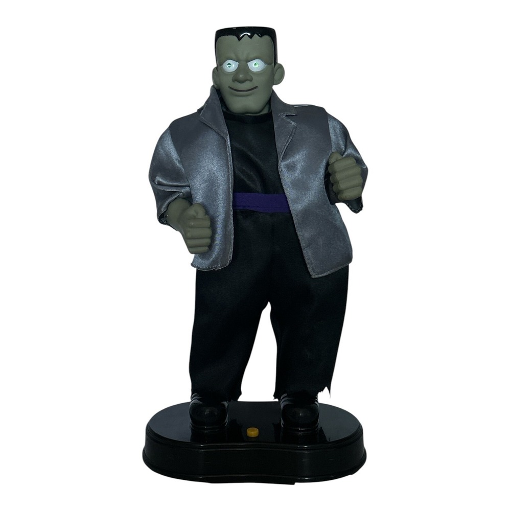 VTG Gemmy Animated Hip Swinging Frankenstein  Monster Mash Halloween Not Working